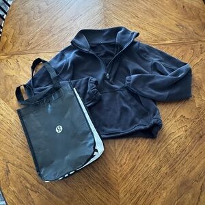 Lululemon Softstreme Half-Zip Pullover No Tag Size 4